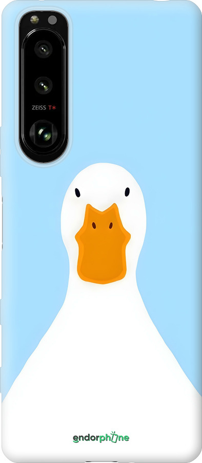 Силиконовый чехол Гусь для Sony Xperia 5 III - 6350u-2580 изображение 