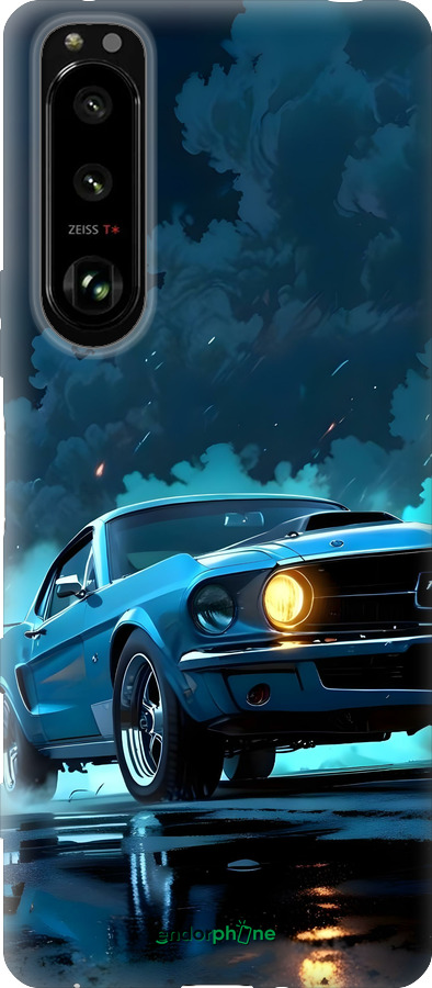 Силиконовый чехол Форд мустанг для Sony Xperia 5 III - 6374u-2580 изображение 