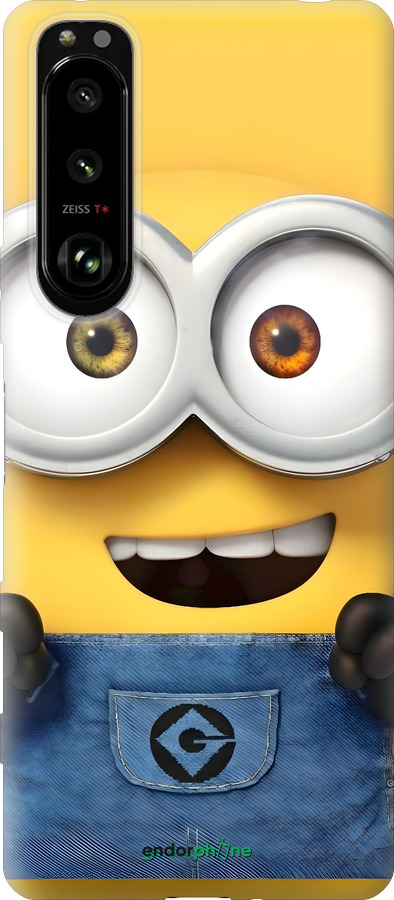 Силиконовый чехол Миньон для Sony Xperia 5 III - 6389u-2580 изображение 