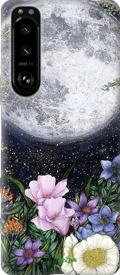 Силиконовый чехол Полночь в саду II для Sony Xperia 5 III - 6424u-2580 изображение 