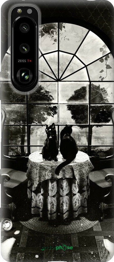 Силіконовий чехол Череп та коти для Sony Xperia 5 III - 6432u-2580 изображение 