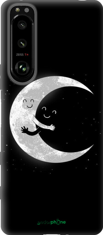 Силиконовый чехол Лунные объятия для Sony Xperia 5 III - 6508u-2580 изображение 