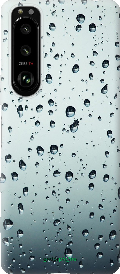 Силиконовый чехол Стекло в каплях для Sony Xperia 5 III - 848u-2580 изображение 