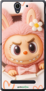 Силиконовый чехол Лабубу 2 для Sony Xperia C3 D2502 - 6710u-171 изображение 