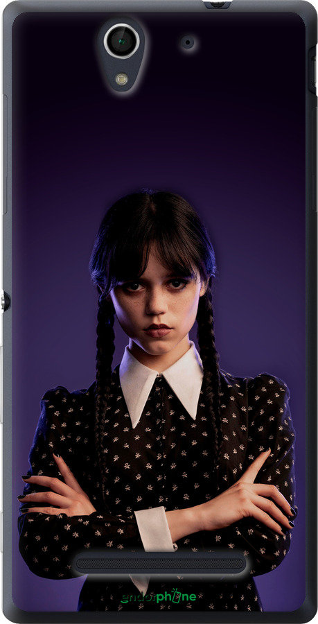 Силиконовый чехол Wednesday v3 для Sony Xperia C3 D2502 - 5517u-171 изображение 
