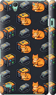 3D пластиковый матовый чехол Autonomous Zone для Sony Xperia C4 E5333 - 6771m-295 изображение 