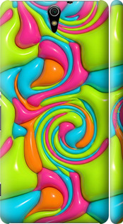 3D пластиковий глянцевий чохол 'Y2K Jelly Dream' для Sony Xperia C5 Ultra Dual E5533 зображення 3