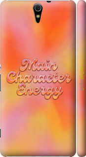 3D пластиковый глянцевый чехол Aura Gradient Main Character Energy Aesthetic Y2K для Sony Xperia C5 Ultra Dual E5533 - 6783c-506 изображение 