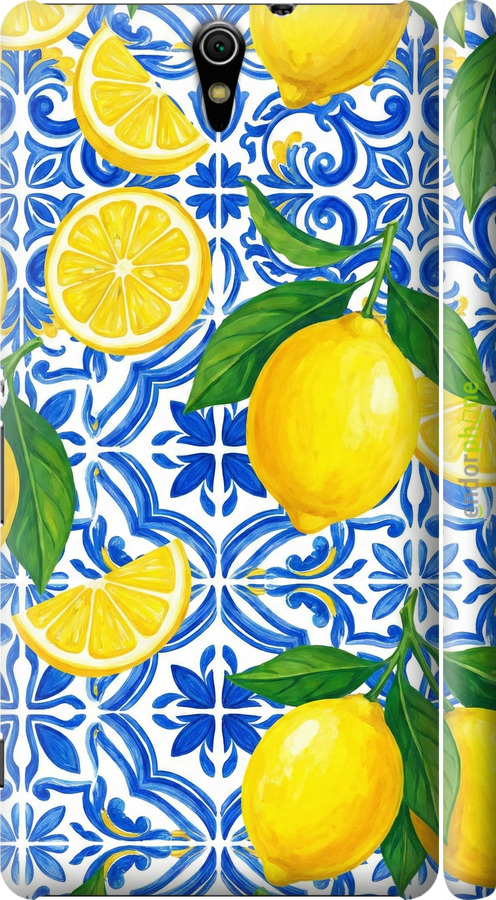 3D пластиковий глянцевий чехол Grocery Girl Italian Summer для Sony Xperia C5 Ultra Dual E5533 - 6766c-506 изображение 