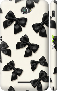 3D пластиковий глянцевий чехол Dark Coquette для Sony Xperia E4 Dual E2115 - 6765c-87 изображение 