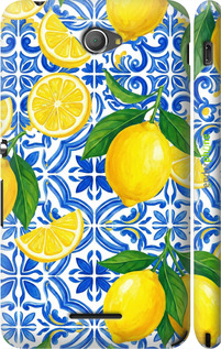 3D пластиковий глянцевий чехол Grocery Girl Italian Summer для Sony Xperia E4 Dual E2115 - 6766c-87 изображение 