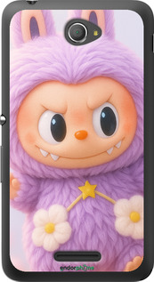 Силиконовый чехол Лабубу для Sony Xperia E4 Dual E2115 - 6708u-87 изображение 
