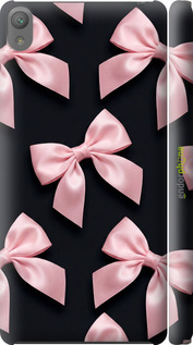 3D пластиковый глянцевый чехол 'Coquette Ribbons Dark Coquette' для Sony Xperia E5 F3311 изображение 3