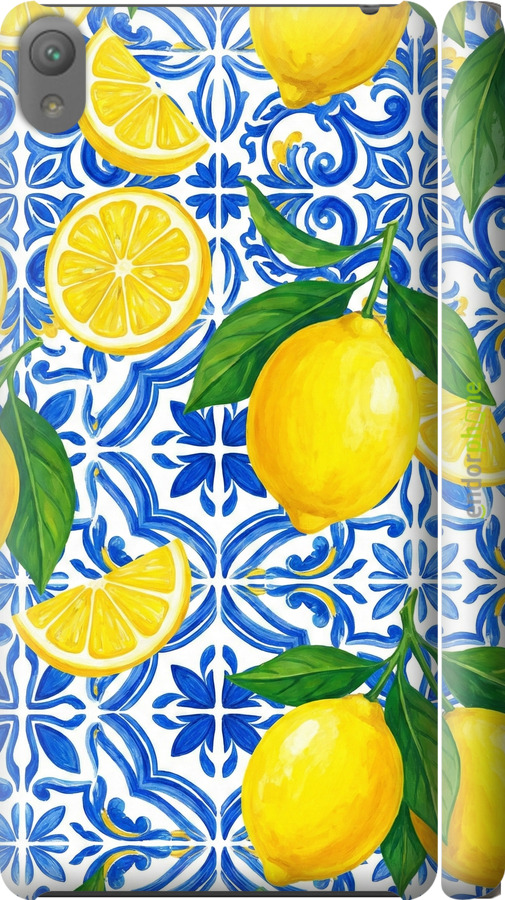 3D пластиковий матовий чехол Grocery Girl Italian Summer для Sony Xperia E5 F3311 - 6766m-458 изображение 