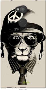 Силиконовый чехол tattoo soldier для Sony Xperia L2 H4311 - 4165u-1394 изображение 