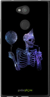 Силіконовий чехол Скелетне мистецтво для Sony Xperia L2 H4311 - 6536u-1394 изображение 