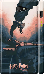 3D пластиковый глянцевый чехол Гарри Поттер для Sony Xperia M2 D2305 - 6331c-60 изображение 