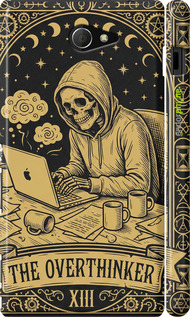 3D пластиковий глянцевий чохол 'The Overthinker' для Sony Xperia M2 D2305 зображення 1