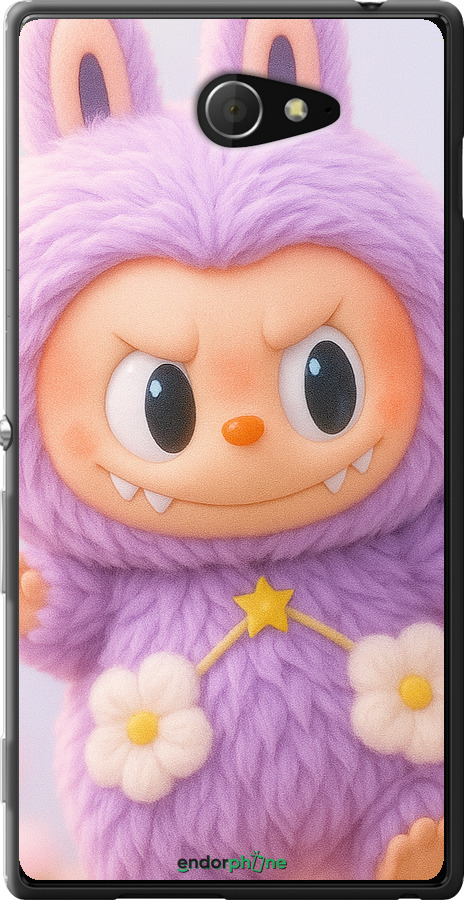 Силіконовий чехол Лабубу для Sony Xperia M2 dual D2302 - 6708u-61 изображение 