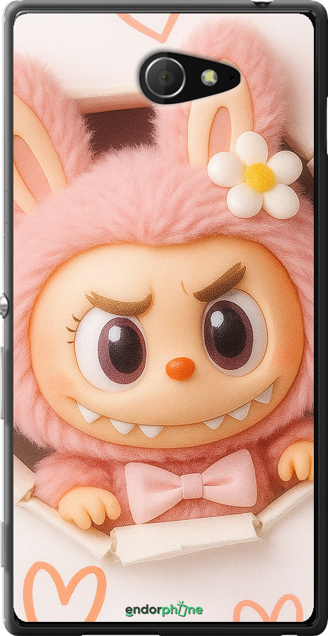 Силіконовий чехол Лабубу 2 для Sony Xperia M2 dual D2302 - 6710u-61 изображение 