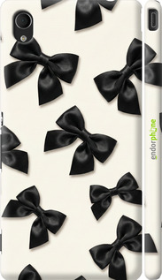 3D пластиковий матовий чехол Dark Coquette для Sony Xperia M4 Aqua E2312 - 6765m-162 изображение 