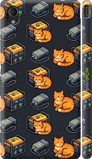 3D пластиковый матовый чехол 'Autonomous Zone' для Sony Xperia M4 Aqua E2312 изображение 2