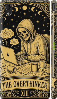 3D пластиковий матовий чохол 'The Overthinker' для Sony Xperia M4 Aqua E2312 зображення 1