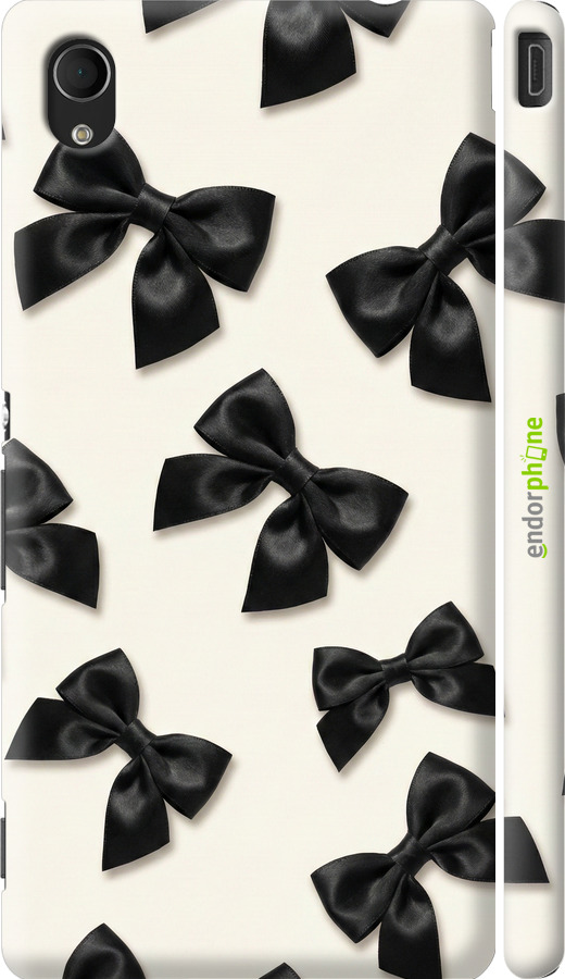 3D пластиковий матовий чехол Dark Coquette для Sony Xperia M4 Aqua E2312 - 6765m-162 изображение 