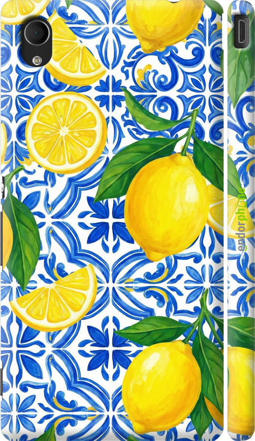 3D пластиковый матовый чехол Grocery Girl Italian Summer для Sony Xperia M4 Aqua E2312 - 6766m-162 изображение 