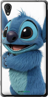 Силиконовый чехол Стич 1 для Sony Xperia M4 Aqua E2312 - 6686u-162 изображение 