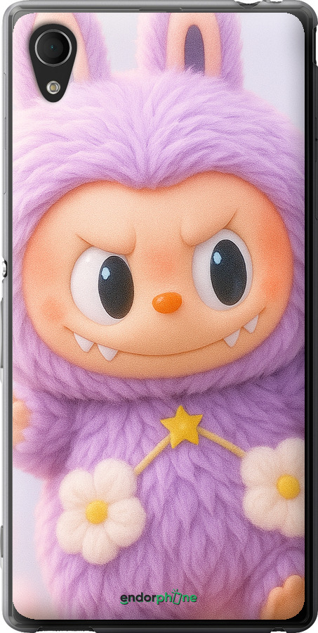 Силиконовый чехол Лабубу для Sony Xperia M4 Aqua E2312 - 6708u-162 изображение 