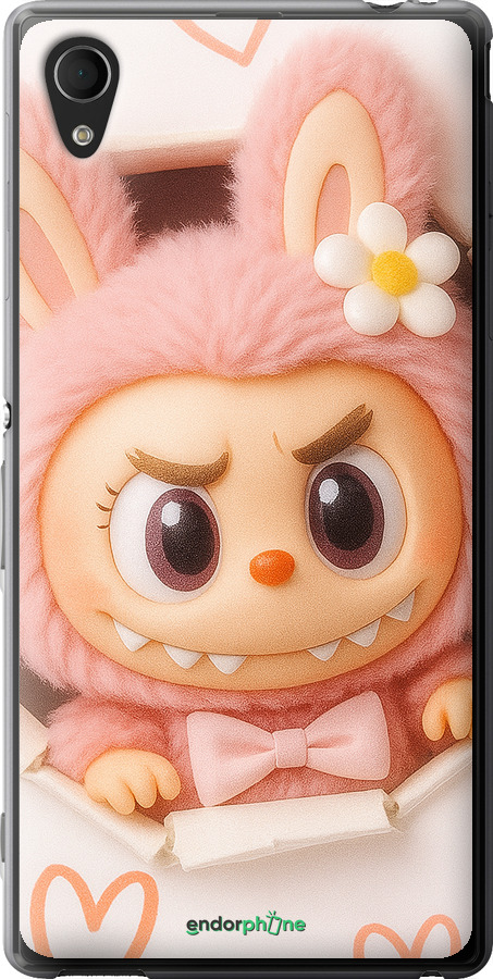 Силиконовый чехол Лабубу 2 для Sony Xperia M4 Aqua E2312 - 6710u-162 изображение 