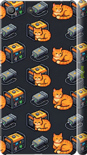 3D пластиковый глянцевый чехол 'Autonomous Zone' для Sony Xperia M5 E5633 изображение 7