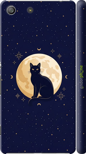 3D пластиковый глянцевый чехол 'Cute Cat Celestial/Witchy' для Sony Xperia M5 E5633 изображение 7