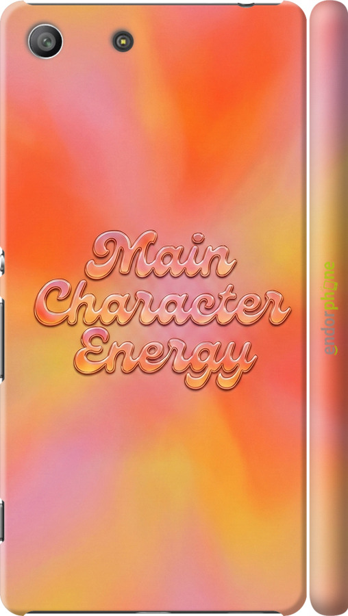 3D пластиковый глянцевый чехол Aura Gradient Main Character Energy Aesthetic Y2K для Sony Xperia M5 E5633 - 6783c-217 изображение 