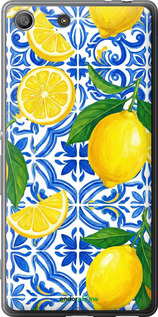 Силиконовый чехол Grocery Girl Italian Summer для Sony Xperia M5 E5633 - 6766u-217 изображение 