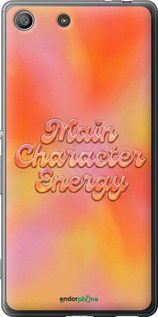Силиконовый чехол Aura Gradient Main Character Energy Aesthetic Y2K для Sony Xperia M5 E5633 - 6783u-217 изображение 