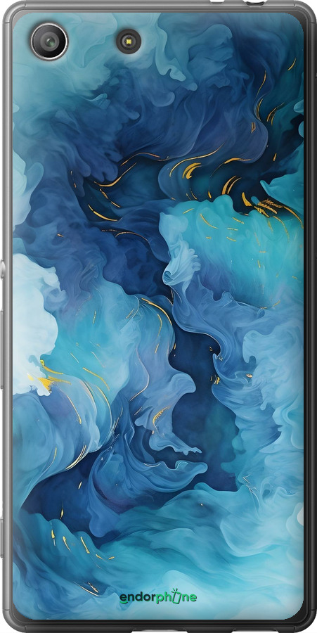 Силіконовий чехол Акварель для Sony Xperia M5 E5633 - 6320u-217 изображение 