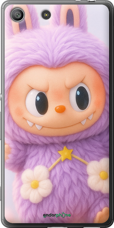 Силиконовый чехол Лабубу для Sony Xperia M5 E5633 - 6708u-217 изображение 