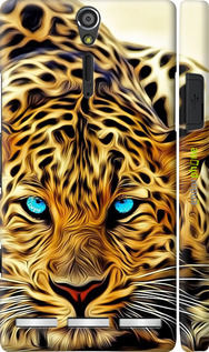 3D пластиковый глянцевый чехол Леопард для Sony Xperia S LT26i - 6611c-86 изображение 