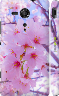 3D пластиковый матовый чехол Сакура для Sony Xperia SP M35H - 6029m-280 изображение 