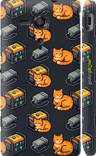 3D пластиковый глянцевый чехол Autonomous Zone для Sony Xperia SP M35H - 6771c-280 изображение 