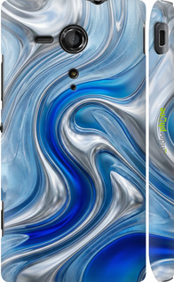 3D пластиковый глянцевый чехол 'Liquid Chrome' для Sony Xperia SP M35H изображение 5