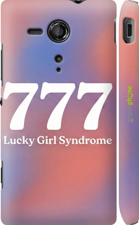 3D пластиковый глянцевый чехол 'Aesthetic Aura Gradient 777 Lucky Energy' для Sony Xperia SP M35H изображение 9