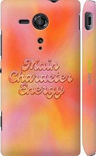 3D пластиковый глянцевый чехол 'Aura Gradient Main Character Energy Aesthetic Y2K' для Sony Xperia SP M35H изображение 5