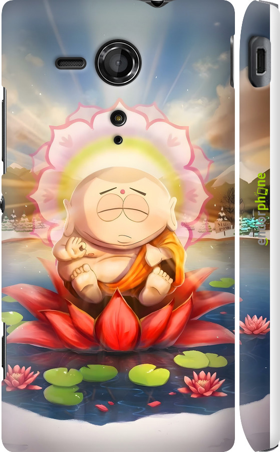 3D пластиковий глянцевий чехол Саус парк Эрик для Sony Xperia SP M35H - 6387c-280 изображение 