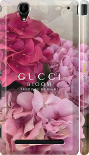 3D пластиковый матовый чехол Гучи для Sony Xperia T2 Ultra Dual D5322 - 6341m-92 изображение 