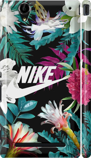 3D пластиковый матовый чехол Nike для Sony Xperia T2 Ultra Dual D5322 - 6378m-92 изображение 