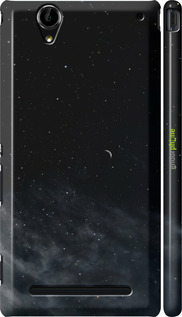 3D пластиковий глянцевий чехол Нічне небо для Sony Xperia T2 Ultra Dual D5322 - 6451c-92 изображение 