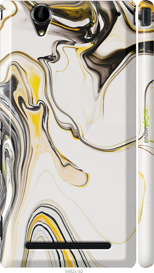 3D пластиковий матовий чехол Фарби v3 для Sony Xperia T2 Ultra Dual D5322 - 5482m-92 изображение 